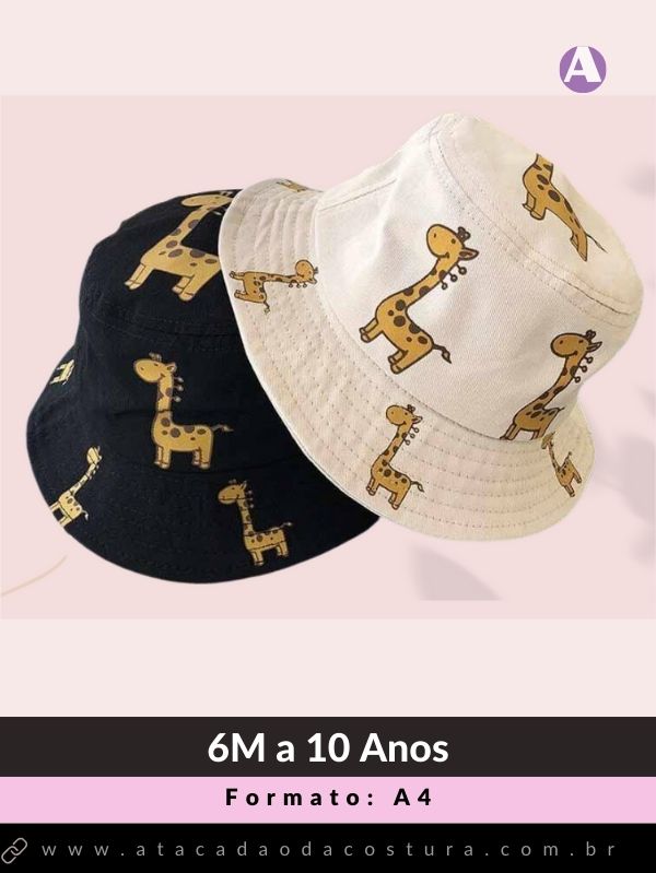 Molde Chapeu Bucket Infantil Atacad O Da Costura