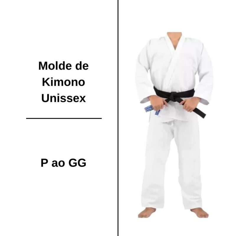 Molde de Kimono Unissex