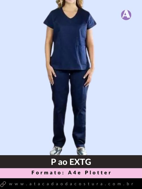 Molde-de-Pijama-Hospitalar-Scrub-Uniforme-em-PDF-P-ao-EXTG