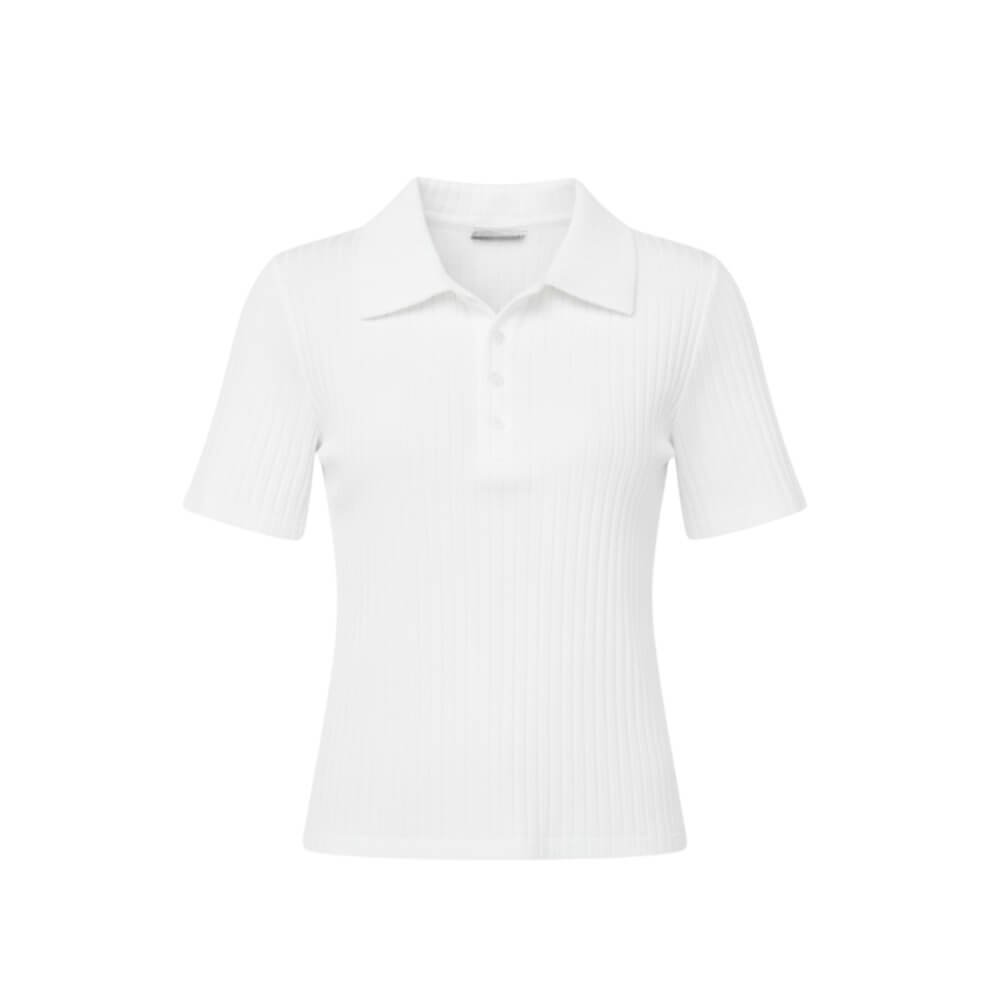 Molde de Camisa Gola Polo com Manga Curta para Imprimir