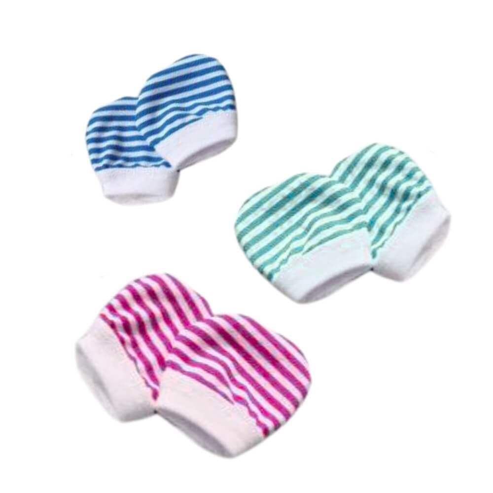 Molde de luvinha para bebê para imprimir