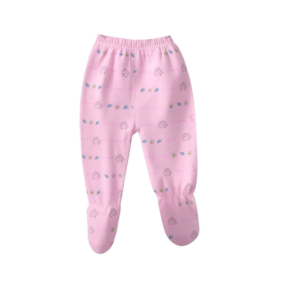 Molde de mijãozinho com pé para bebê para imprimir