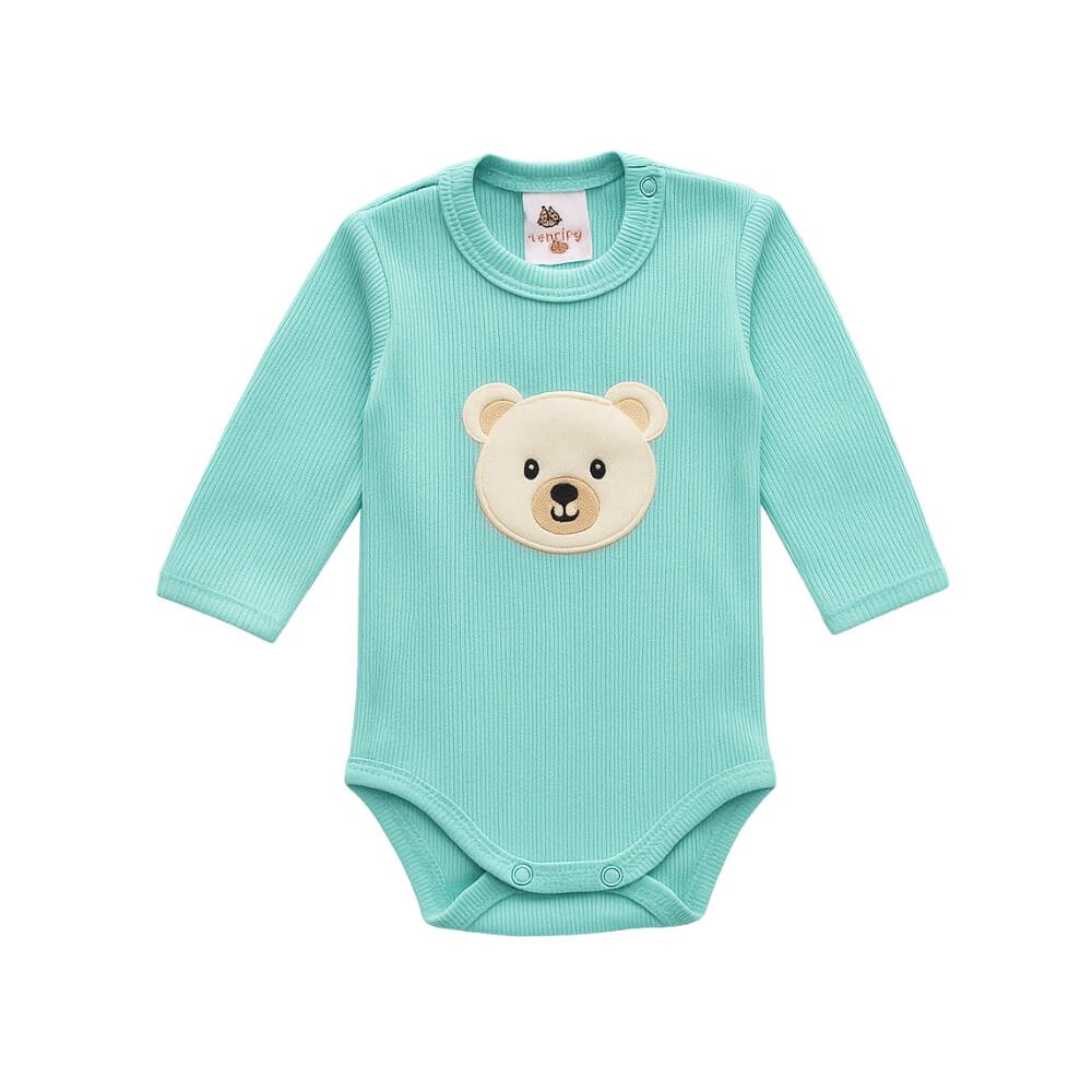 Molde de body bebê manga longa para imprimir
